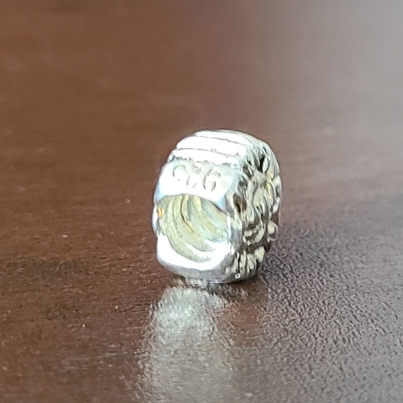 Sun Silver Bead Charm 925 - Picture 3 of 3